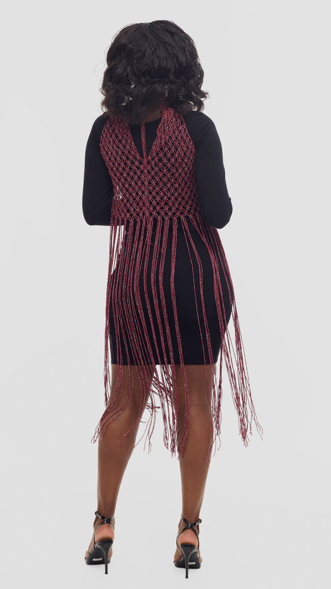 Elan CocoAfrike Zuriya Overlay - Burgundy