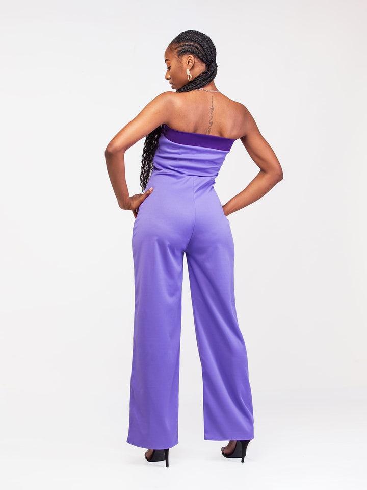 Da'Joy Fashions Amora Jumpsuit - Lavender Purple