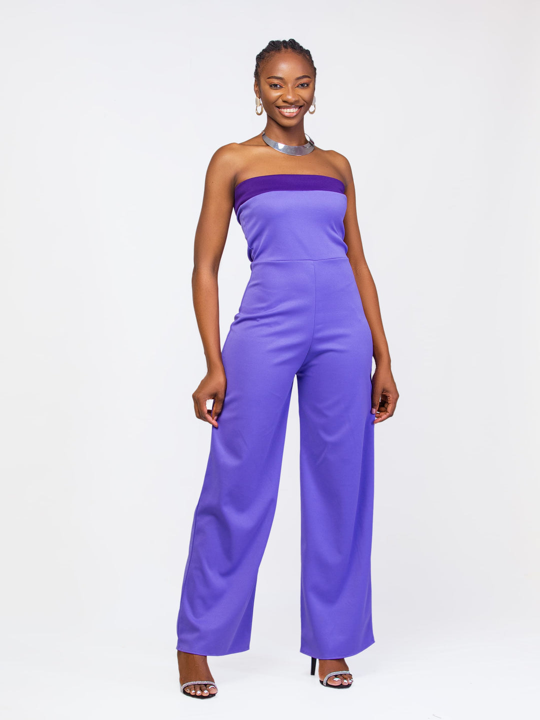 Da'Joy Fashions Amora Jumpsuit - Lavender Purple