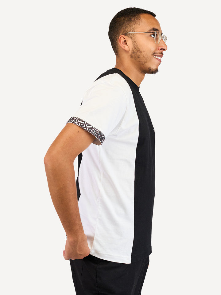 Kitu Kali Graphic With Nairobi II Shirt - Black & White