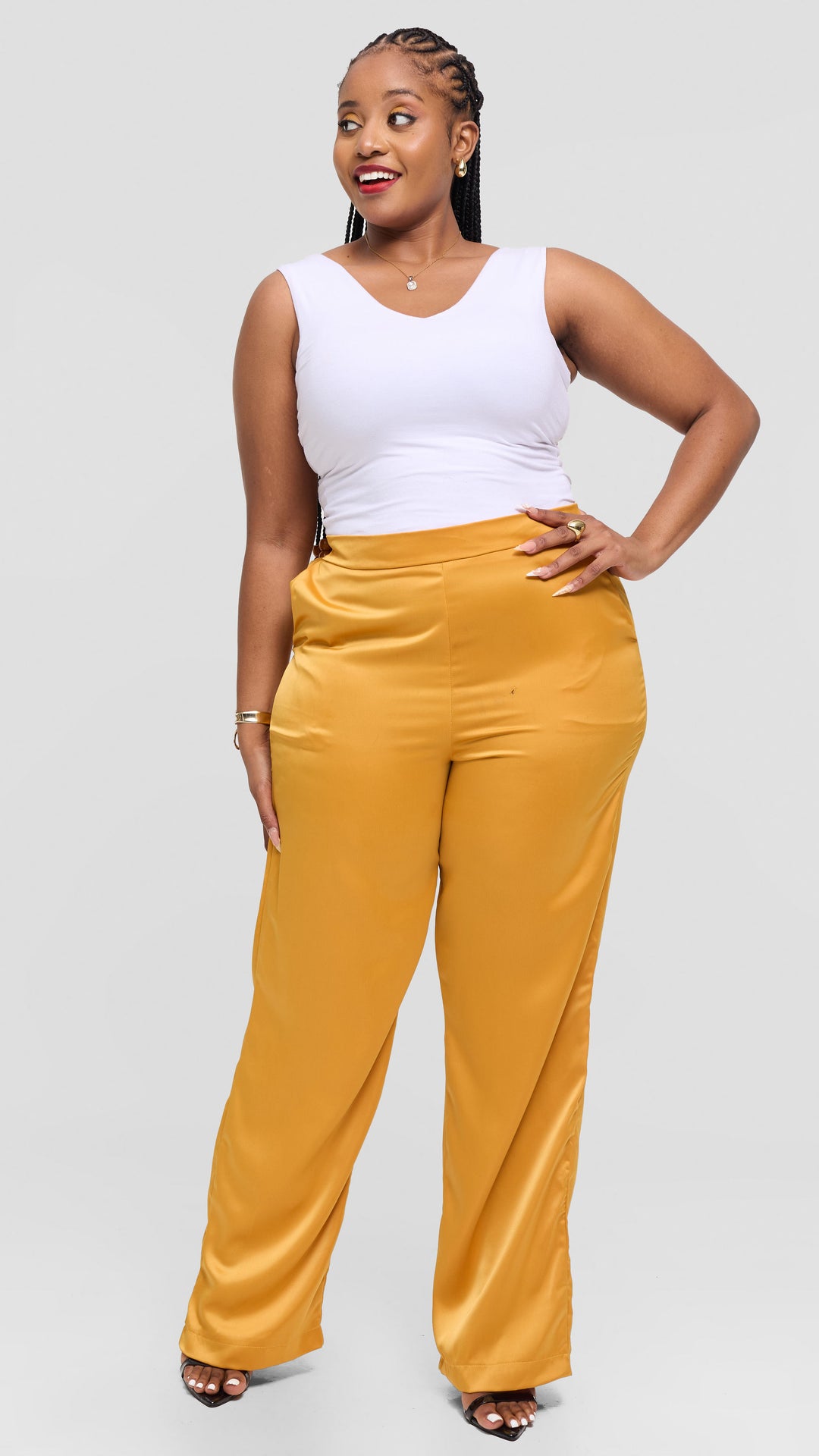 Lizola Wuniko Palazzo - Mustard