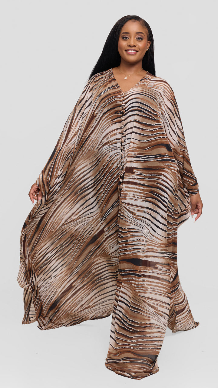 Nika Bonica Serena Kaftan - Brown