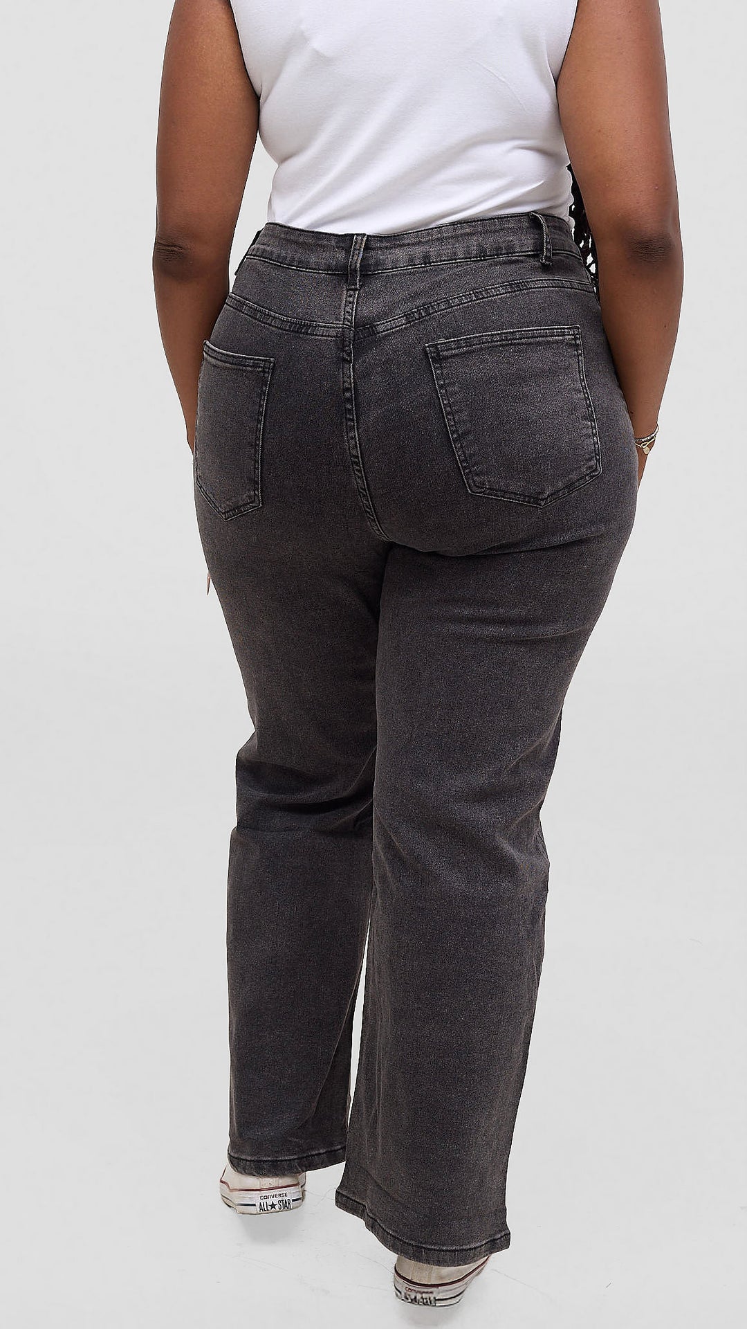 The Fashion Frenzy Raven Jet Wide Leg Jean - Black