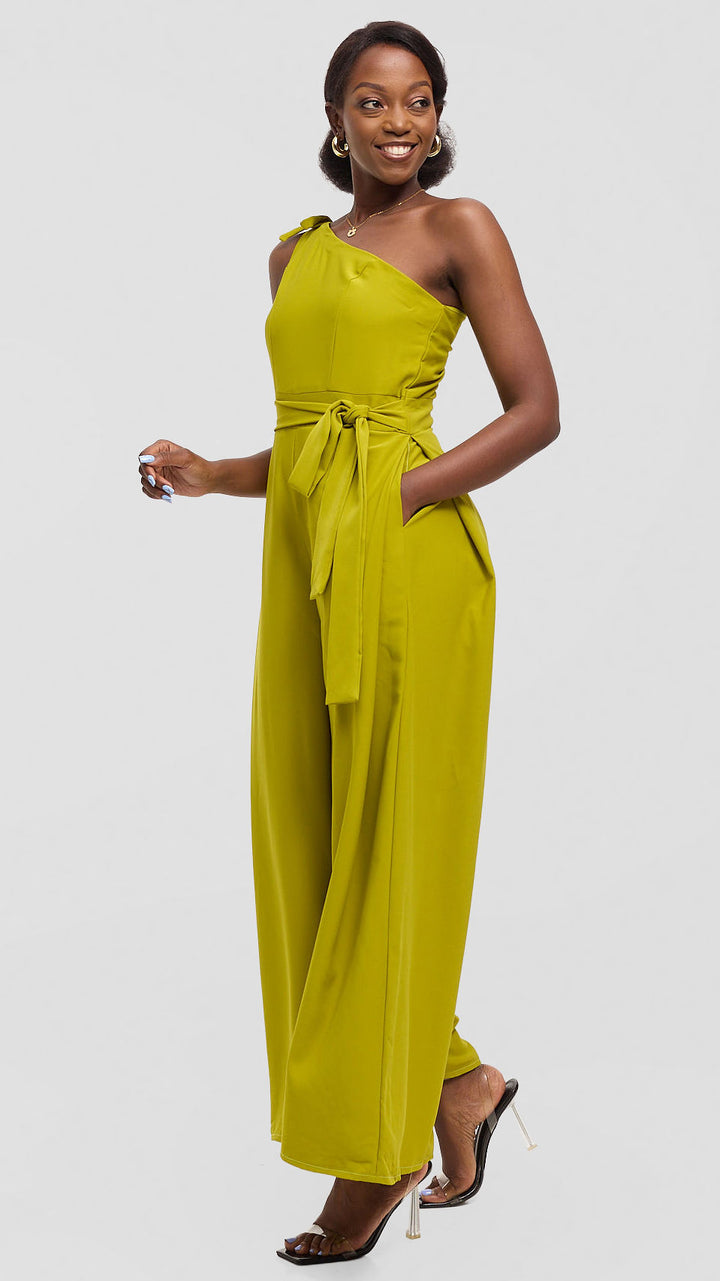 Eunike Anaya Jumpsuit - Lime Green