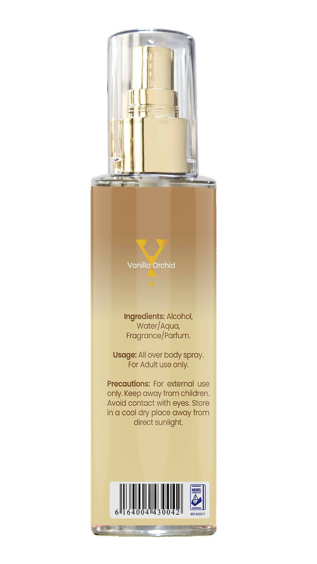 Ythera Vanilla Orchid Fine Perfume Mist 120ml - Shopzetu