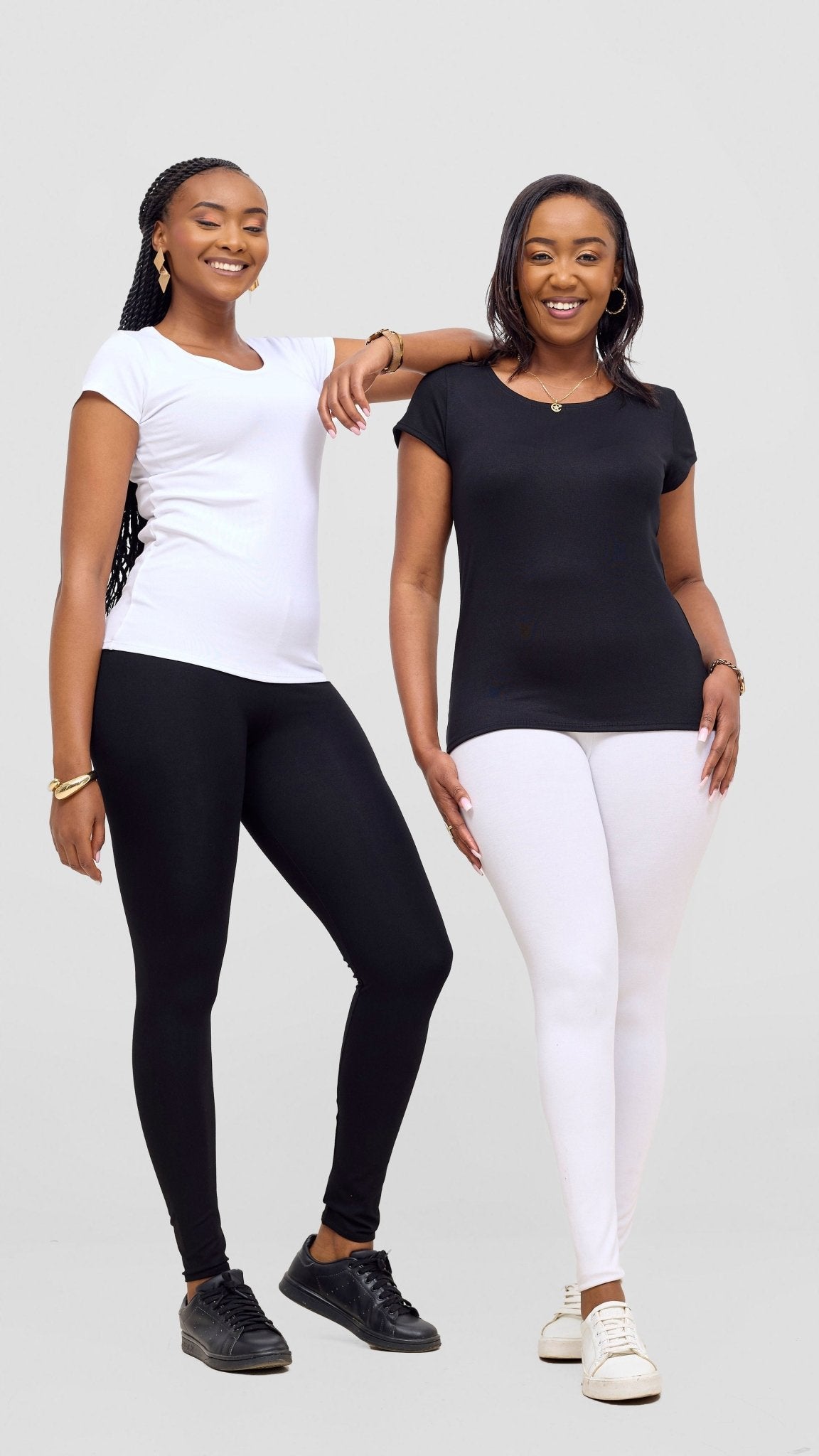 Vivo Basic Val Cap Sleeve Top - White - Shopzetu