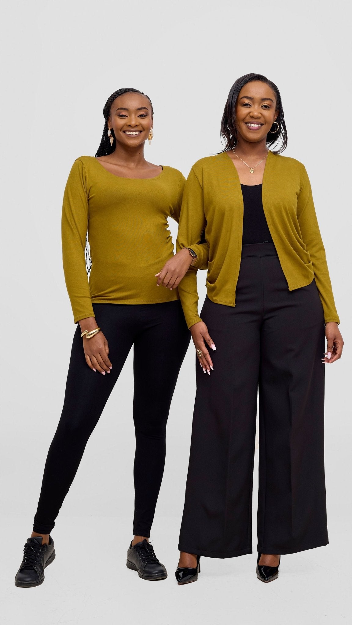 Vivo Basic Sienna Waterfall - Dark Olive - Shopzetu