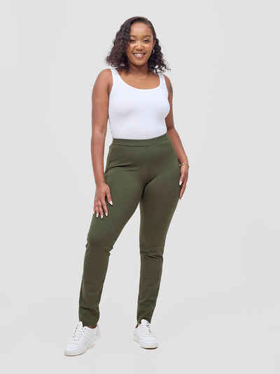 Vivo Basic Leisure Pants - Hunters Green