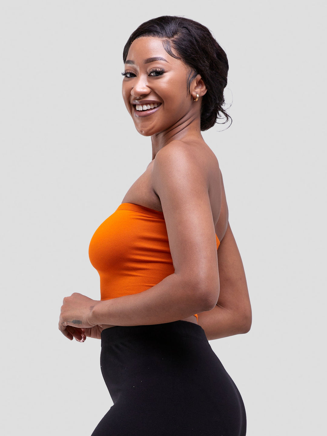 Zoya Basic Jersey Bandeau  - Burnt Orange