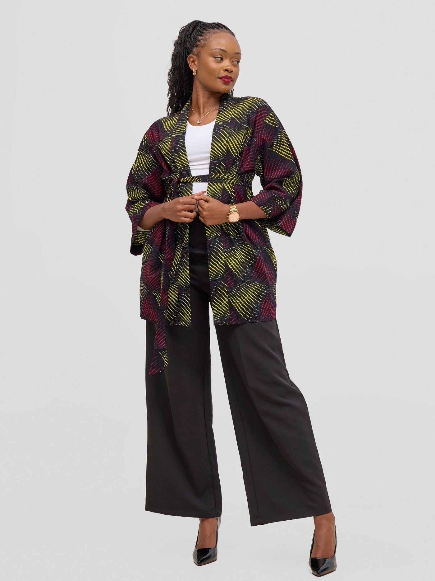 Vivo Short Kimono - Shama - Shopzetu