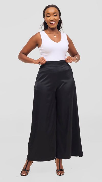 Vivo Iyana Wide Leg Pants - Black
