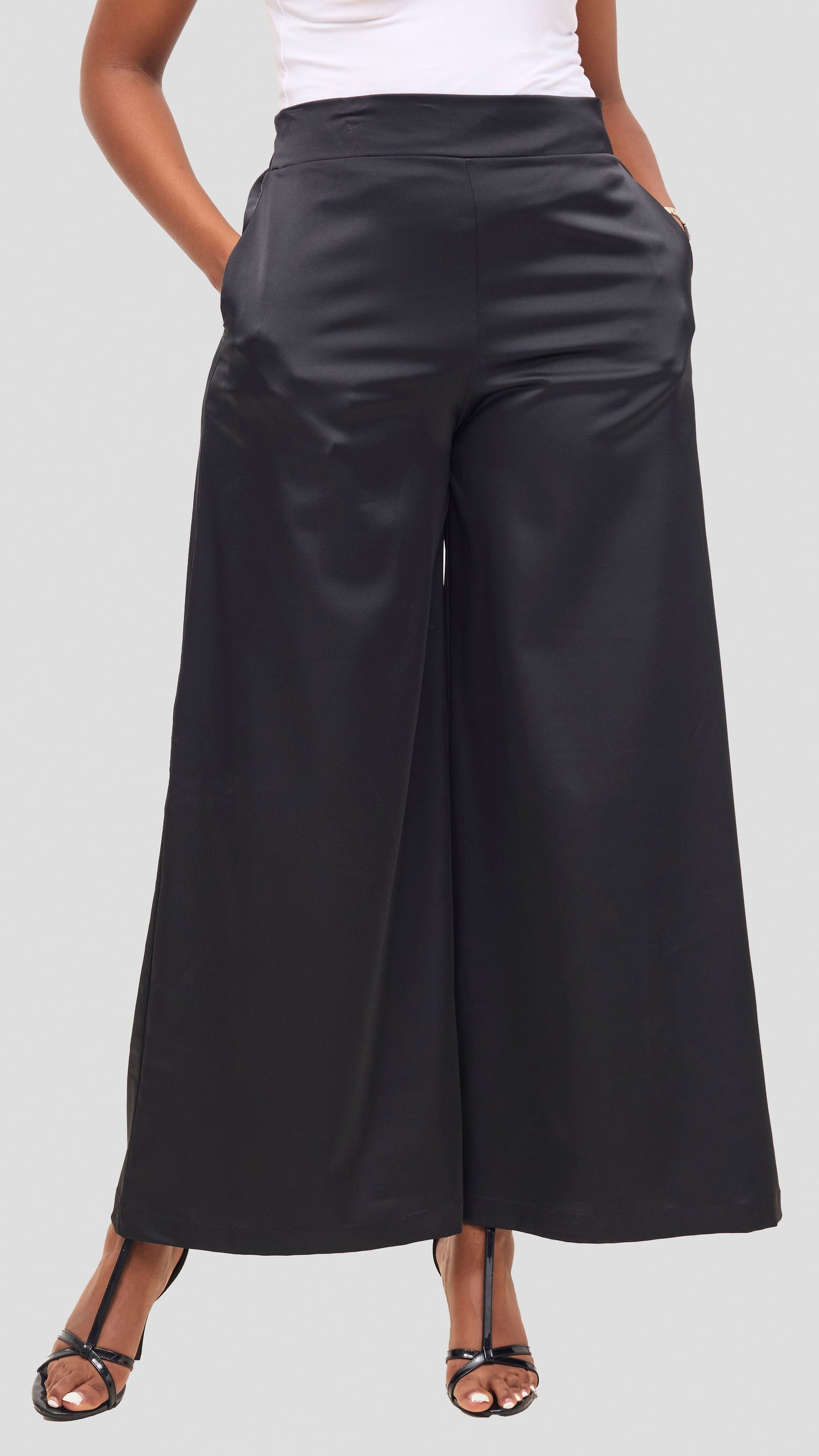 Vivo Iyana Wide Leg Pants - Black