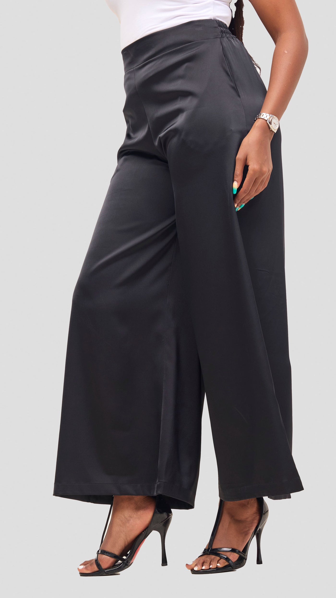 Vivo Iyana Wide Leg Pants - Black