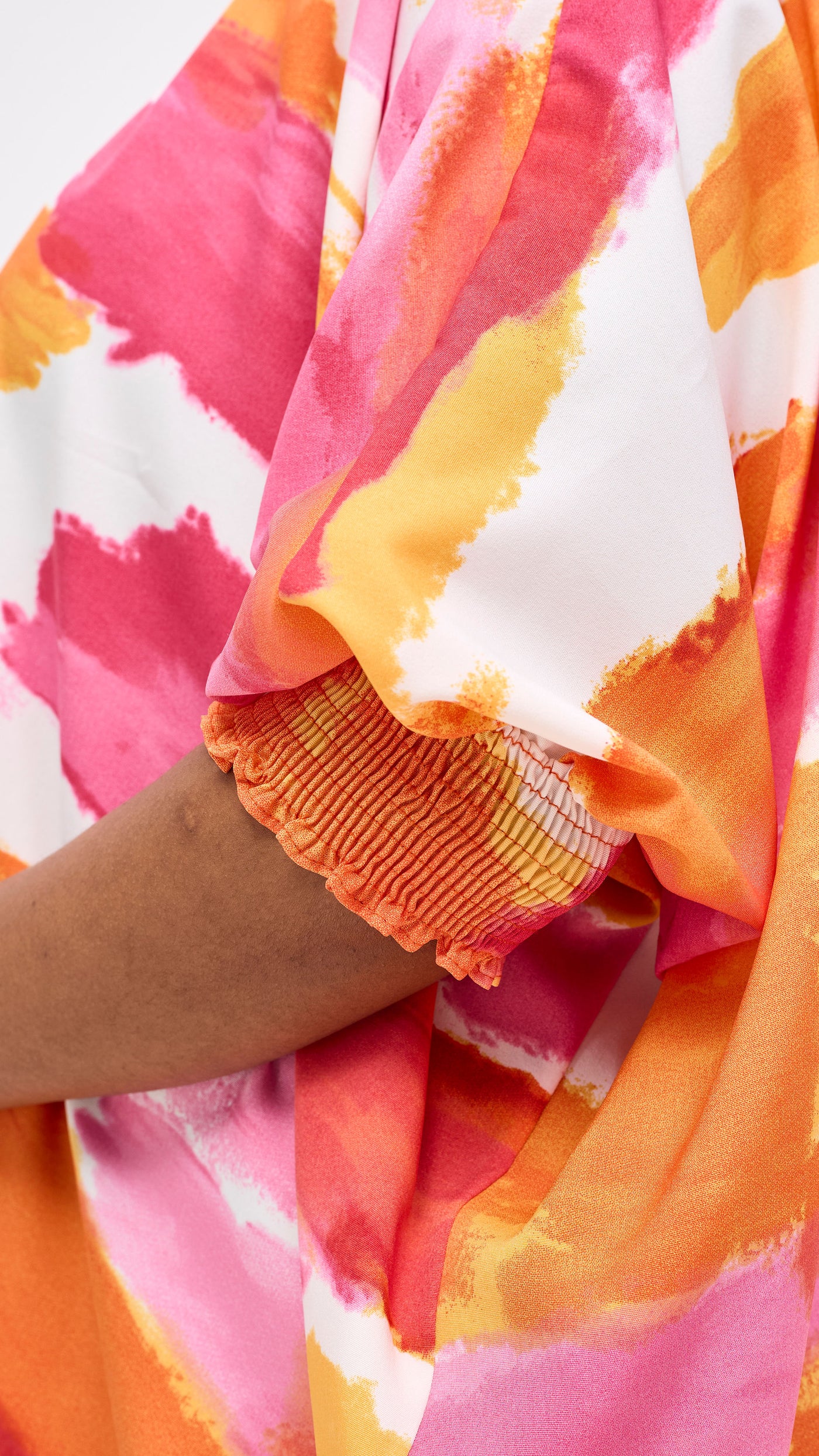 Vivo Sanali Loose Top - Orange /Pink