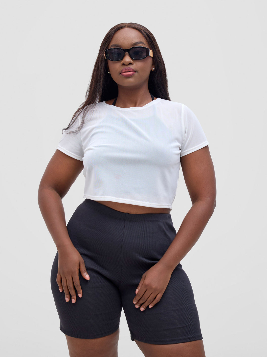 Zoya Vasha Biker Shorts - Black