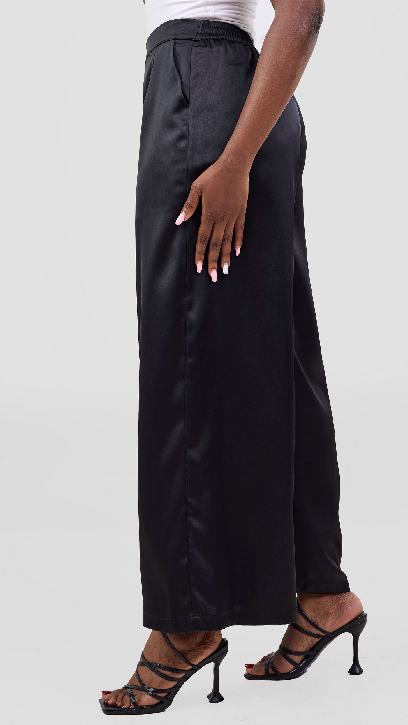 Vivo Essi Wide Leg Pants - Black