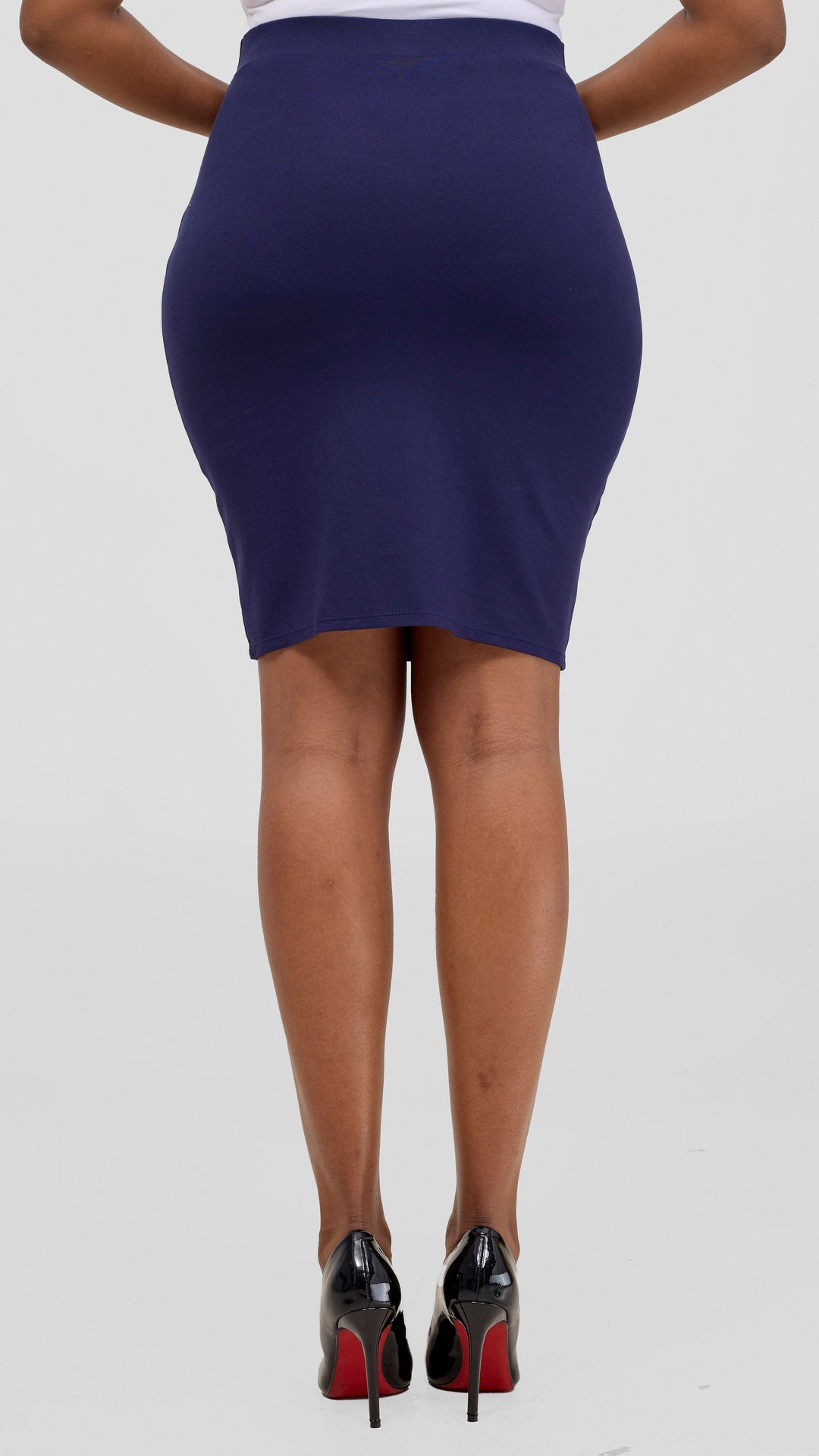 Vivo Nora 3/4 Sleeve Peplum Top - Hunters
