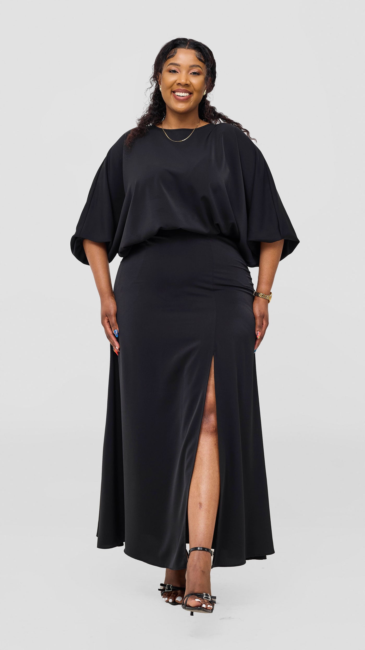 Vivo Kemi Maxi Skirt - Black
