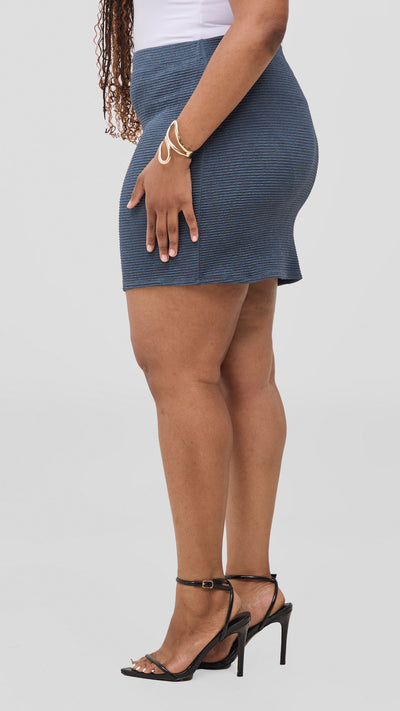 Vivo Alma Mini Skirt - Powder Blue