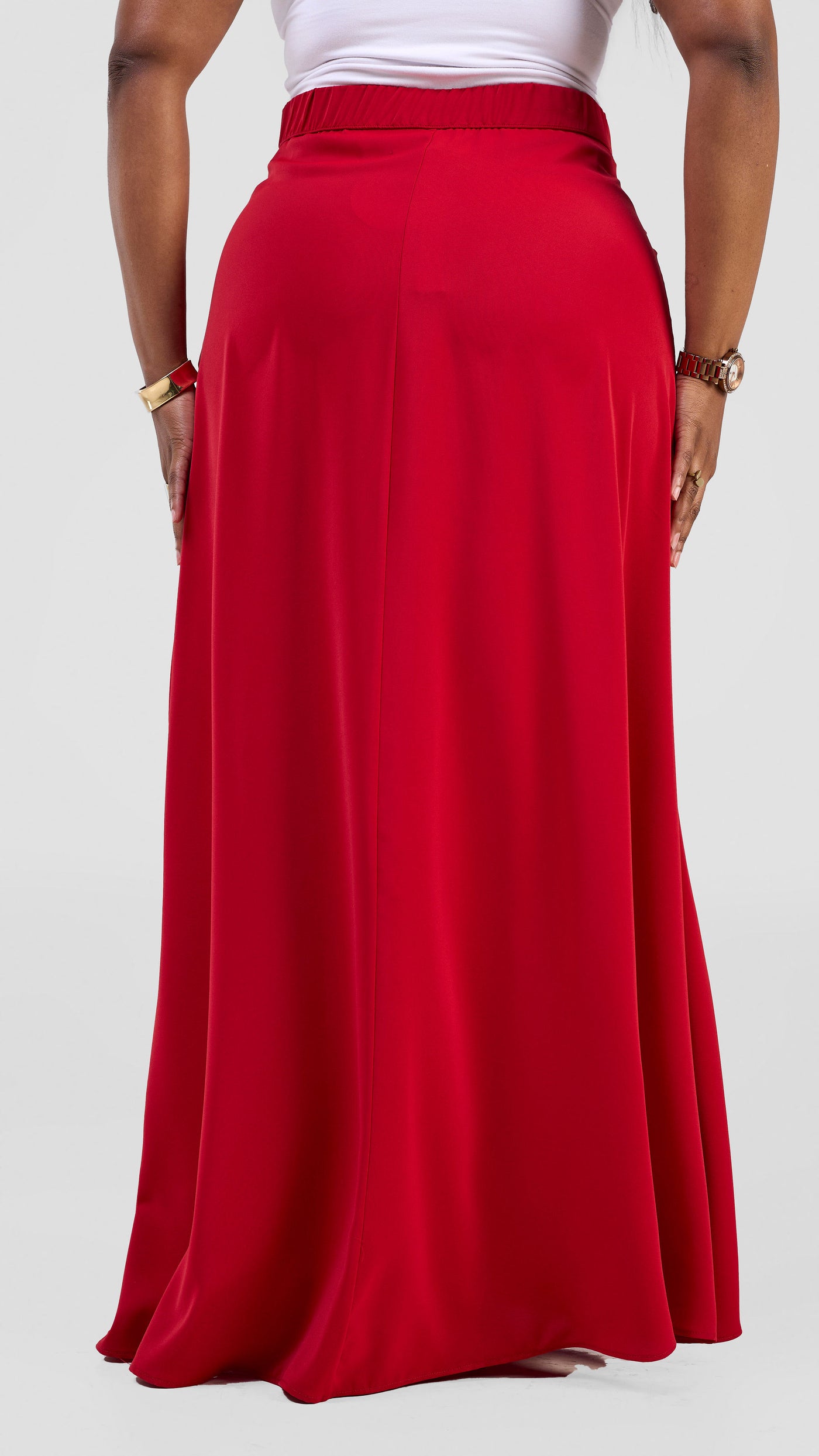 Vivo Kemi Maxi Skirt - Dark Red