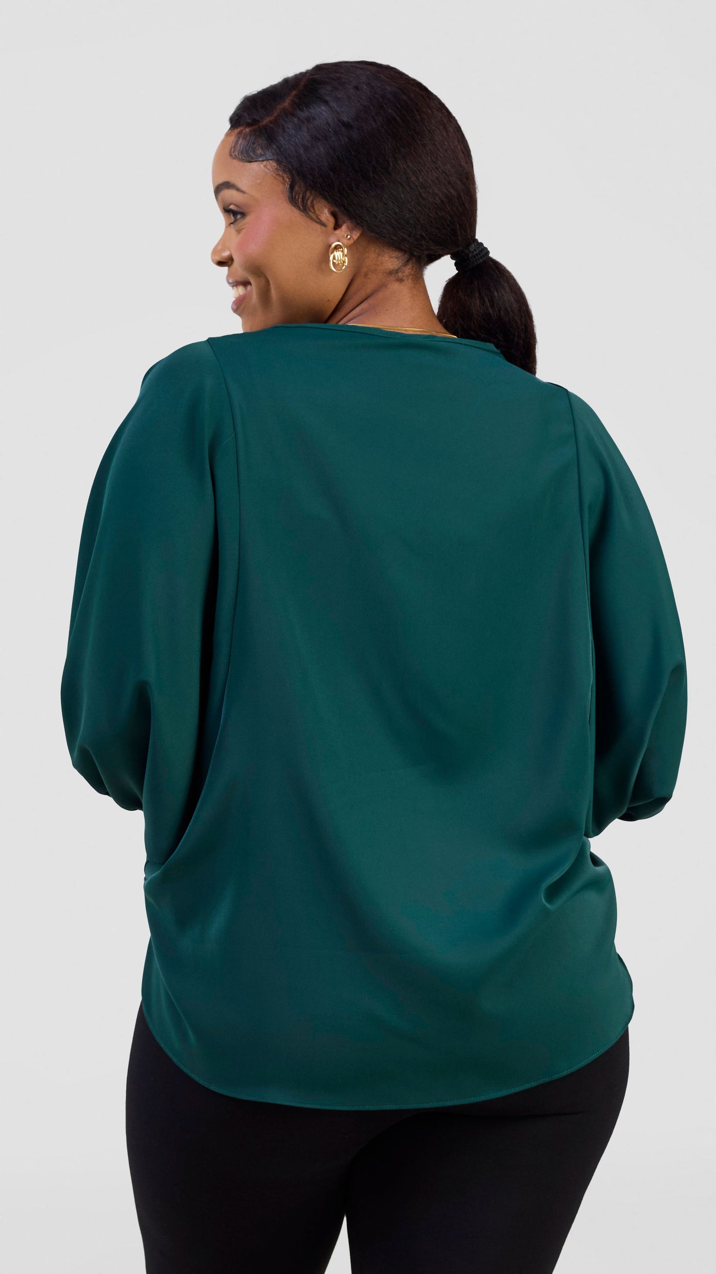Vivo Seli Wide Top - Dark Green