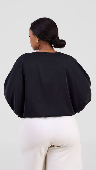 Vivo Kemi Dolman Top - Black