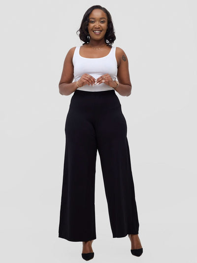 Vivo Upe Wide Leg Pants - Black