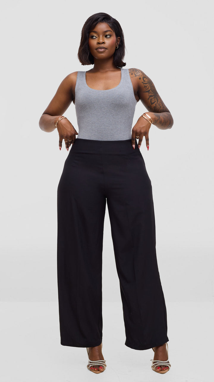 Vivo Basic Sleeveless Bodysuit - Light Grey