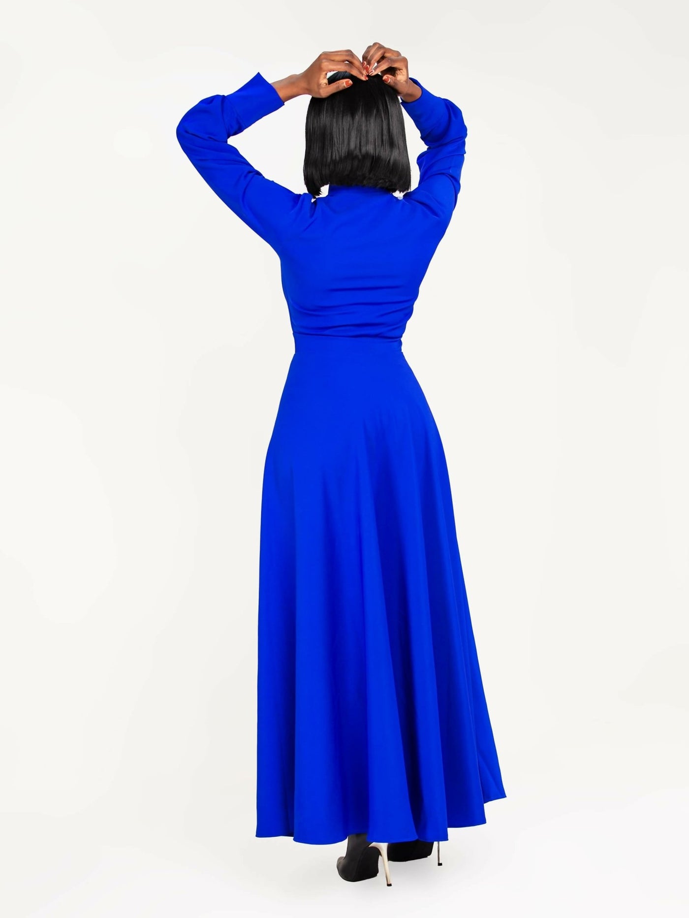 Da’Joy Fashions Virgo Dress - Royal Blue - Shopzetu