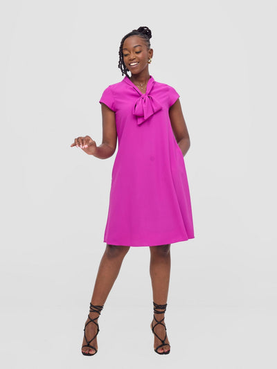 Vivo Niari Tent Dress - Light Purple - Shopzetu