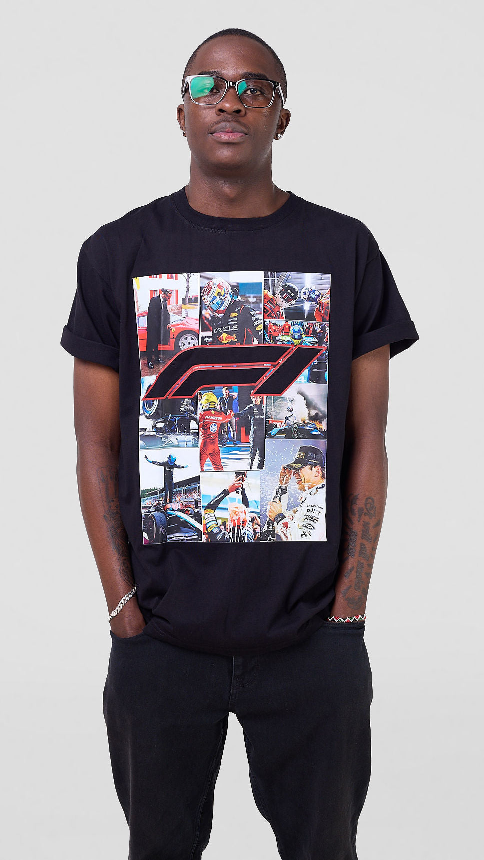 Cheezydrip F1 T-shirt - Black