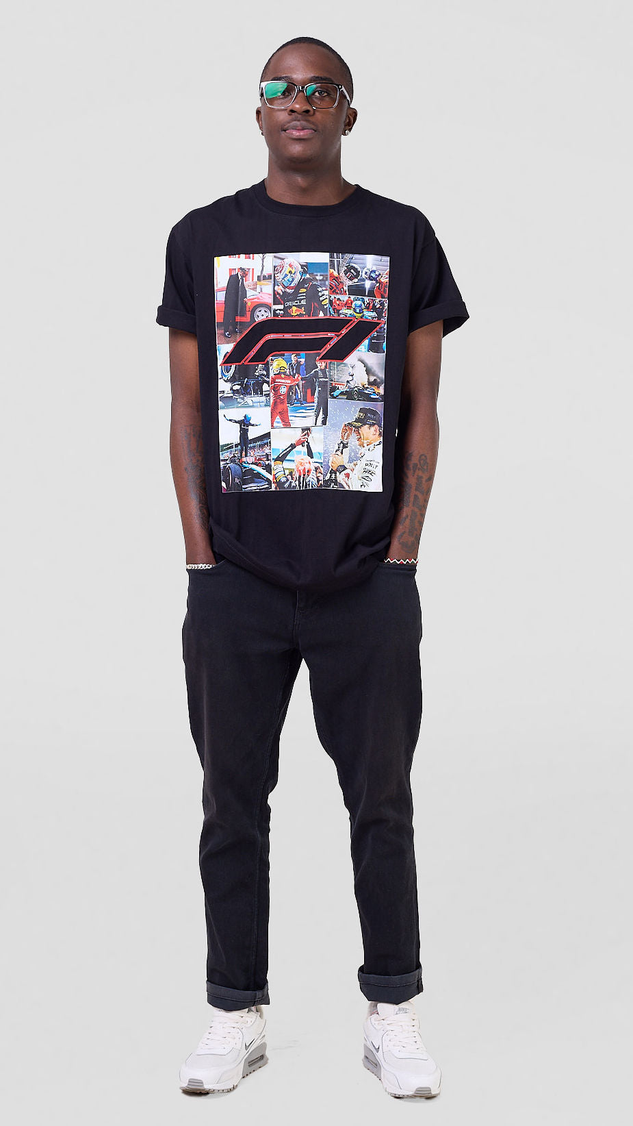 Cheezydrip F1 T-shirt - Black