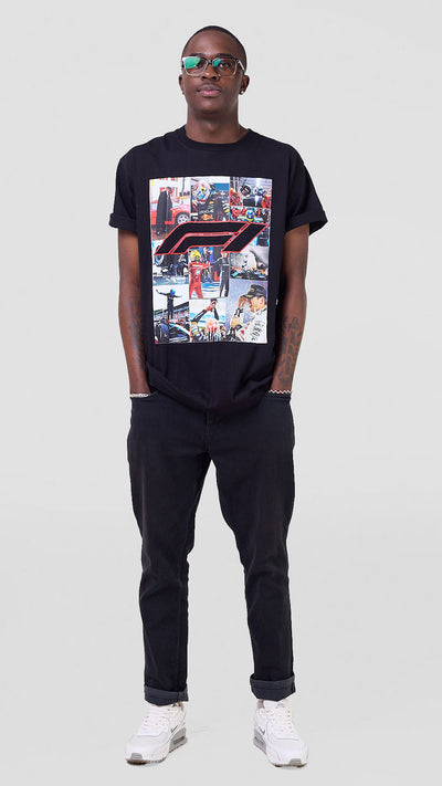 Cheezydrip F1 T-shirt - Black