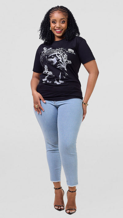 Cheezydrip G.O.A.T T-shirt - Black