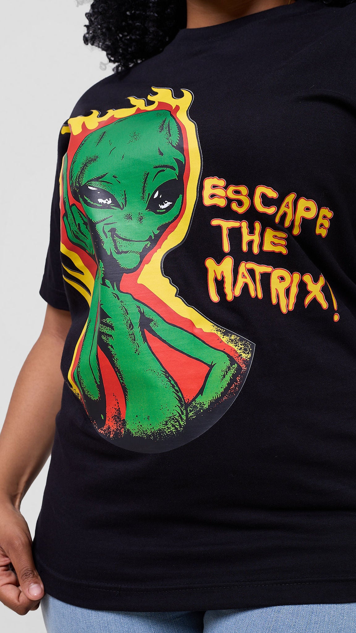 Cheezydrip Glitch T-shirt - Black