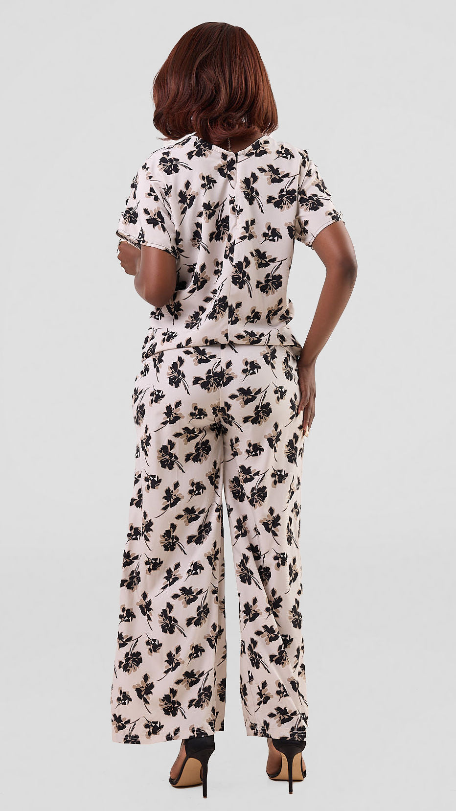 Timyt Urban Wear-The Urban print Pant & Top-Black Print