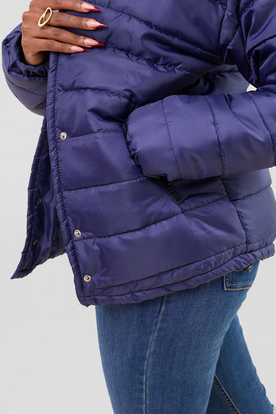 Timyt Urban Wear Glide Puff Jacket - Grey