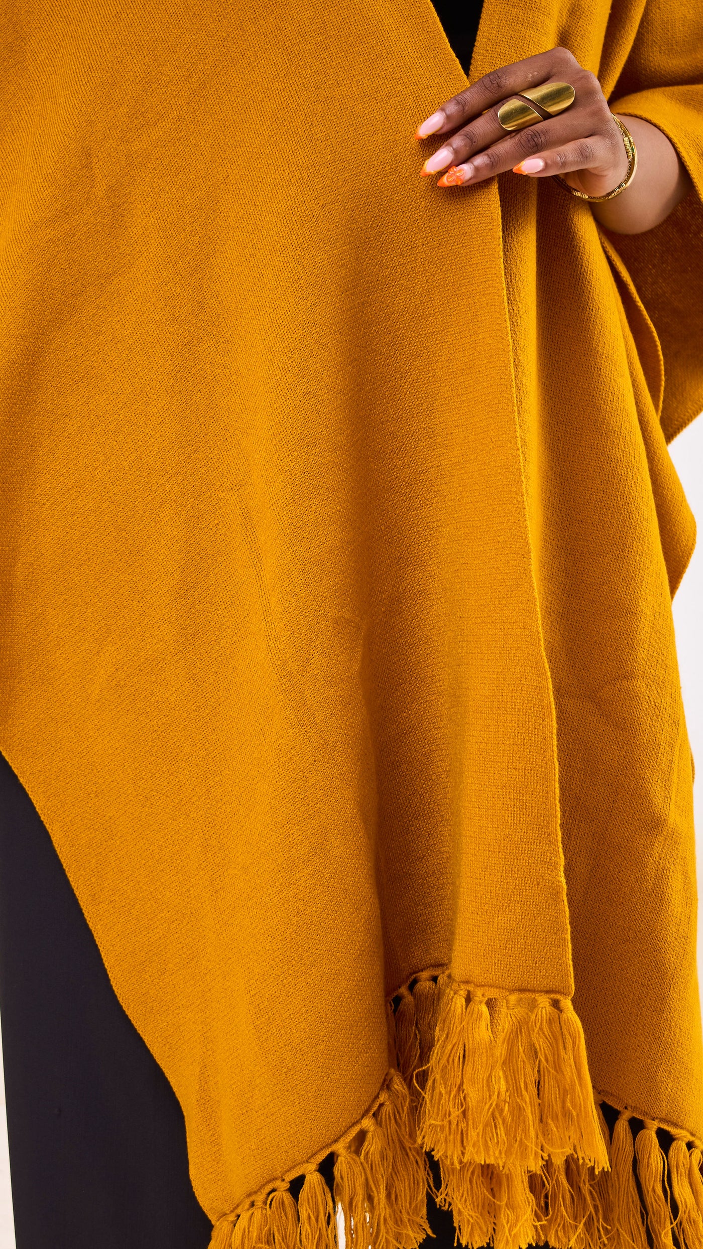 Vivo Poncho DL FS 1 - Mustard