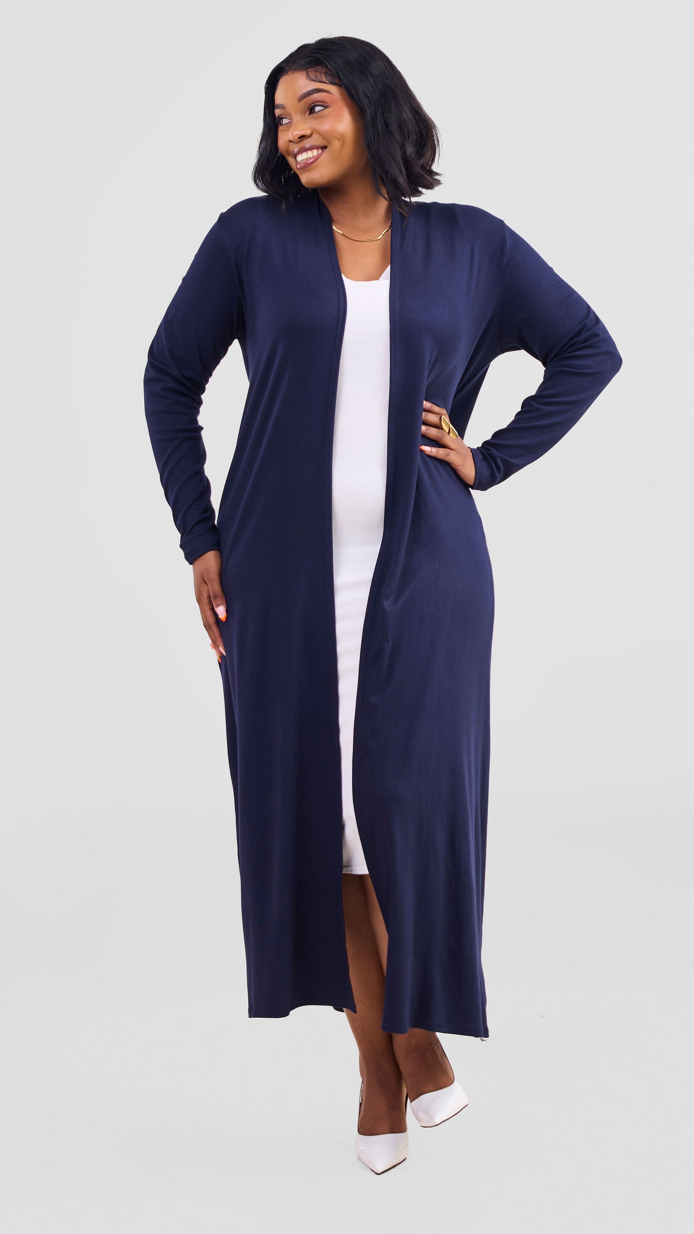 Vivo Leila Maxi Waterfall - Navy