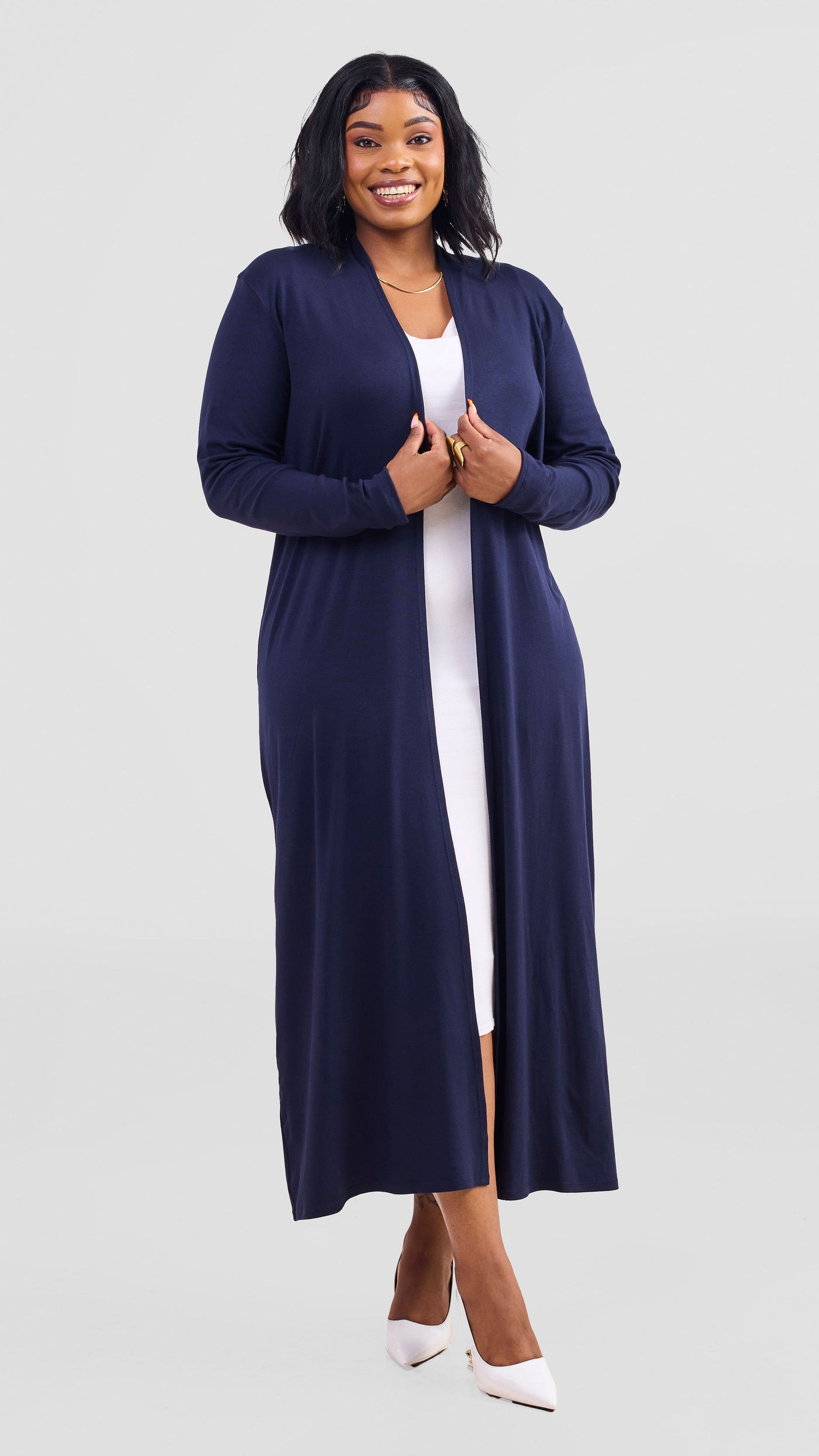 Vivo Leila Maxi Waterfall - Navy