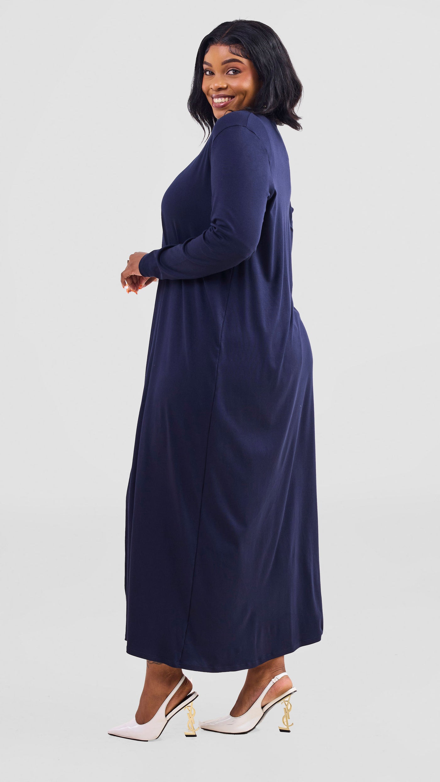 Vivo Leila Maxi Waterfall - Navy