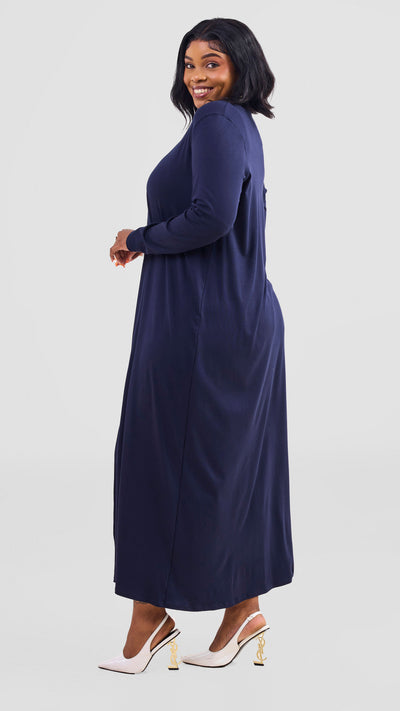 Vivo Leila Maxi Waterfall - Navy