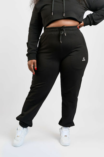 Rotator Active Wear Women's Lifestyle Joggers Pant - Black - Shopzetu
