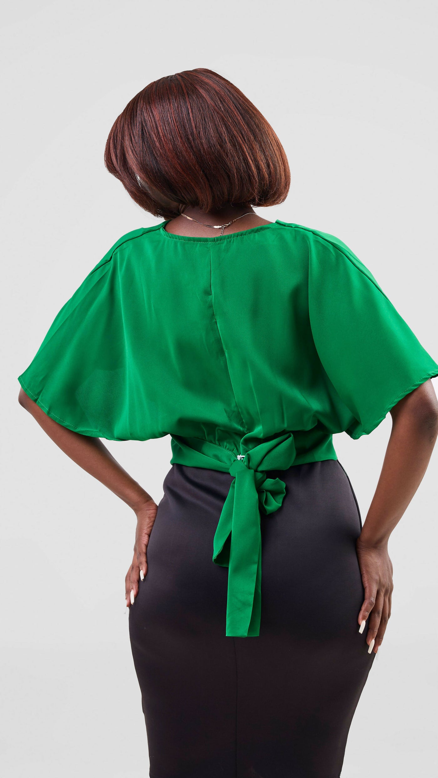 Mkenya Collections Top - Emerald Green