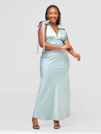 HOT Capri Slip Dress - Blue - Shopzetu