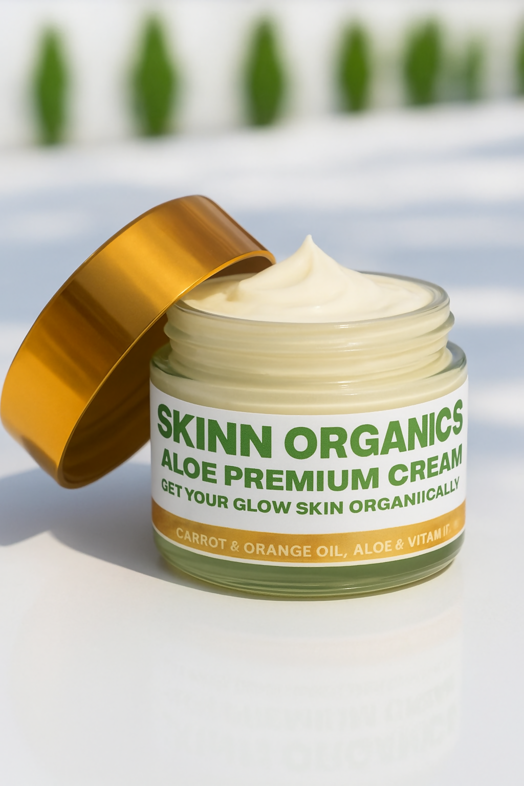 Skin Organics Aloe Premium Moisturizing Cream With Hyaluronic Acid