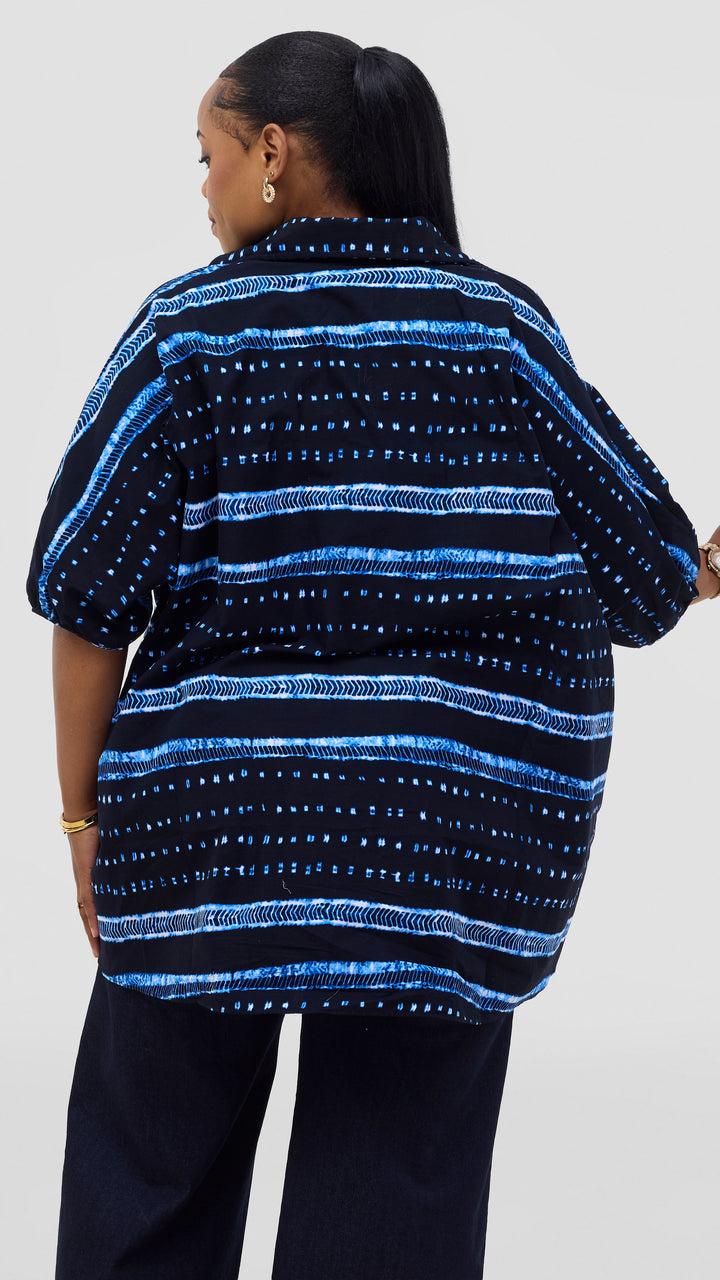Safari Tafari Highlow Top - Shan Print