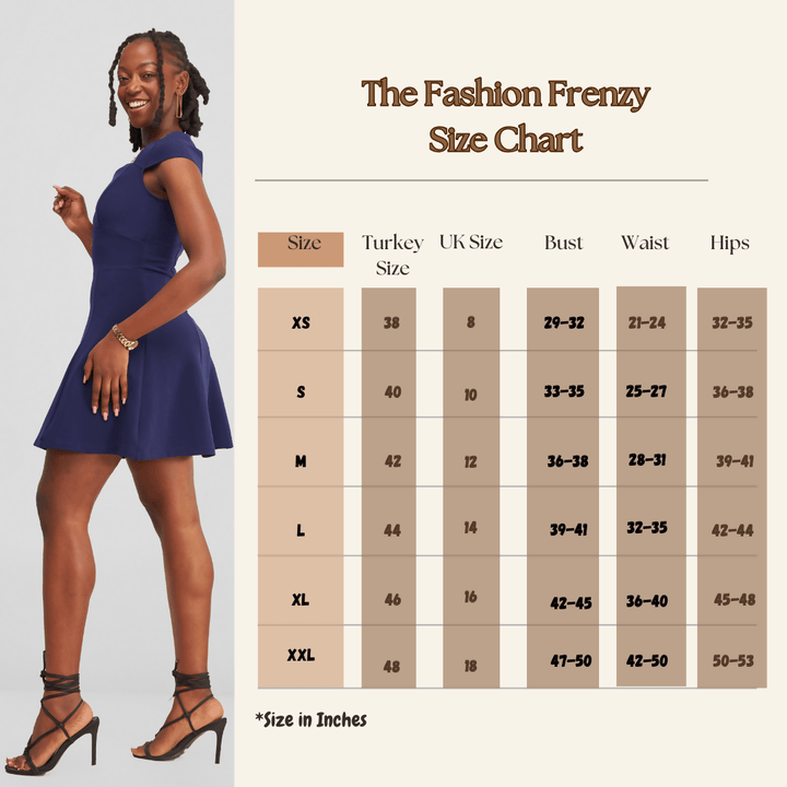 The Fashion Frenzy Polka Skater - Red - Shopzetu