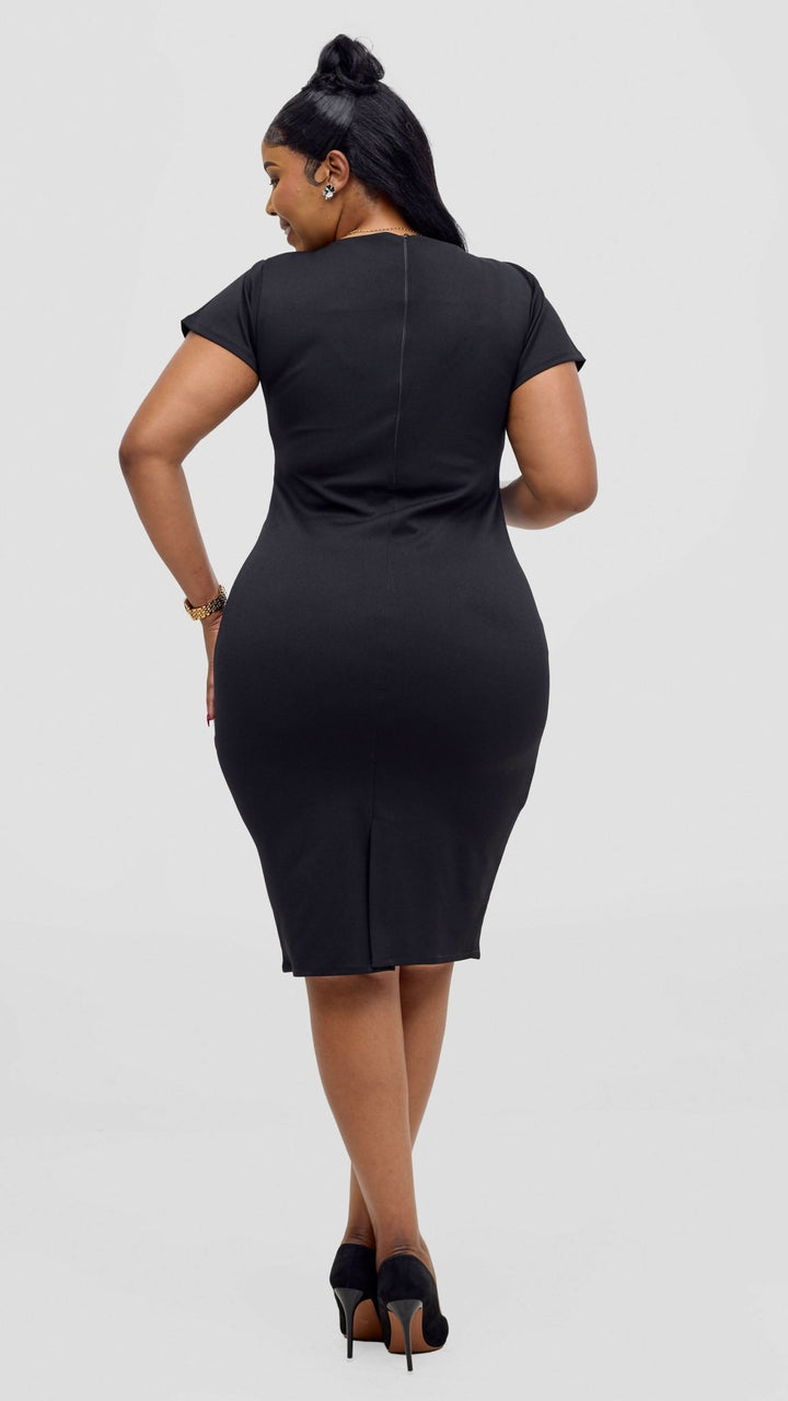 Kakiba Collections Judith Official Dress - Black - Shopzetu