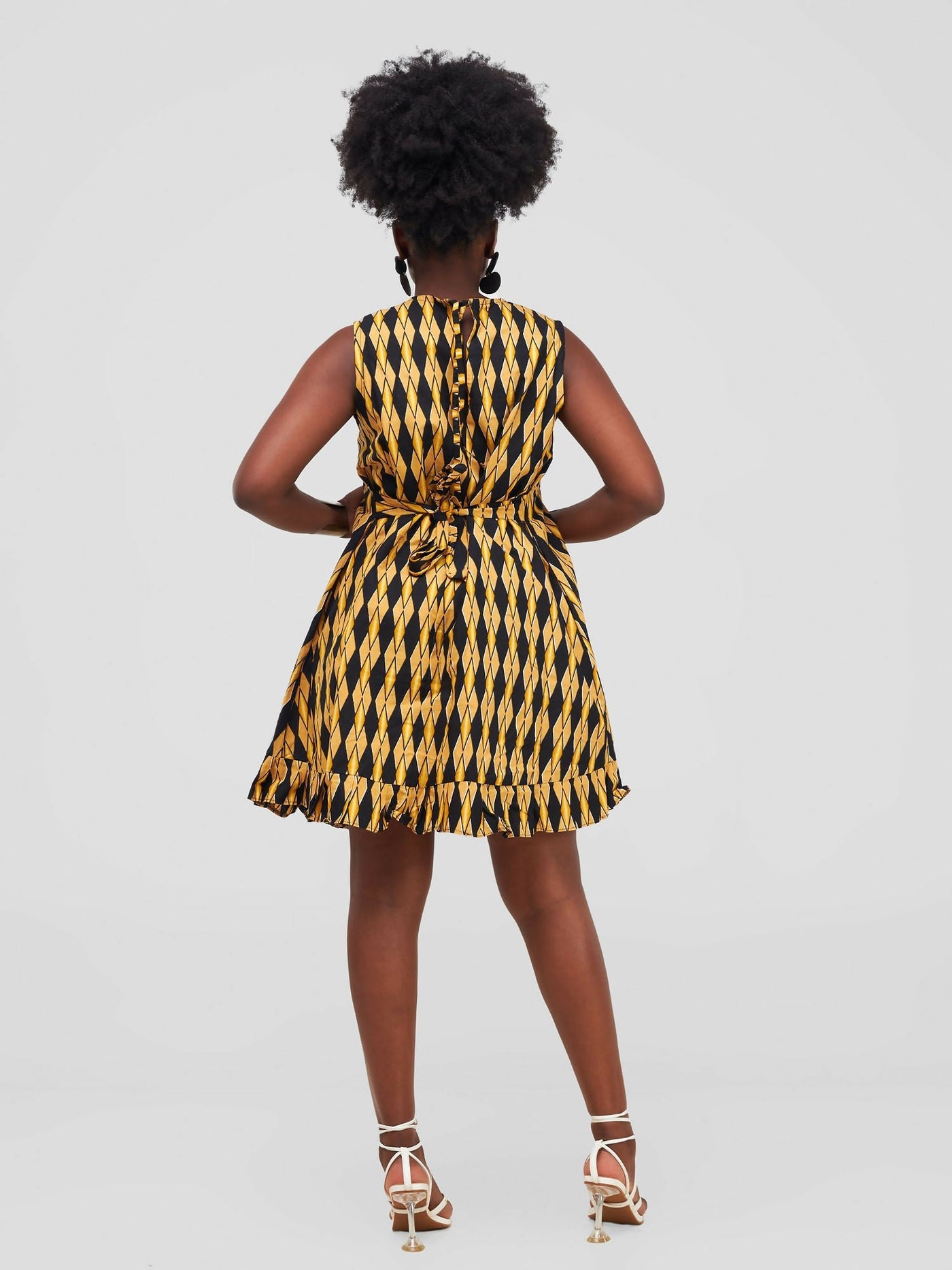 Dala Dress - Gold - Shopzetu